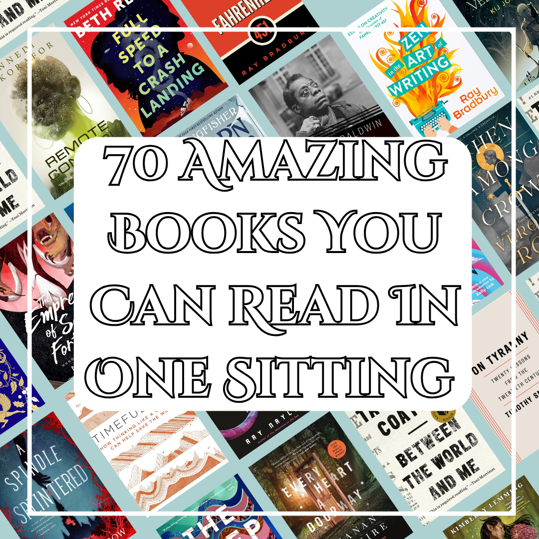 70 Great Books Under 250 Pages - Veronica Samek | Romance Author